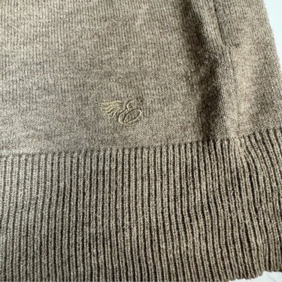 ESprit Taupe Y2K Off Shoulder Sweater - Picture 2 of 4
